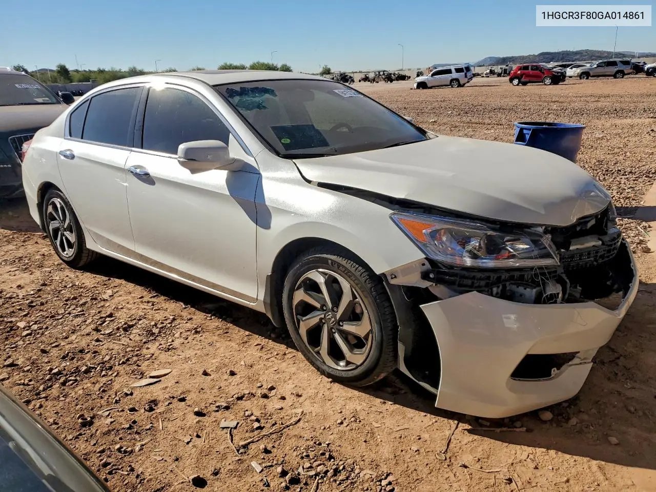 1HGCR3F80GA014861 2016 Honda Accord Exl