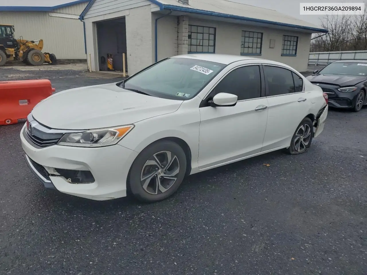 1HGCR2F36GA209894 2016 Honda Accord Lx