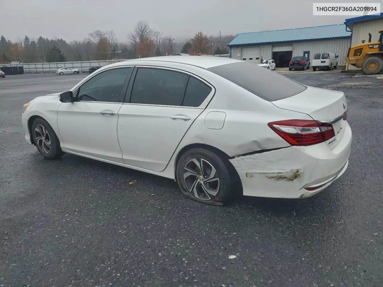 1HGCR2F36GA209894 2016 Honda Accord Lx