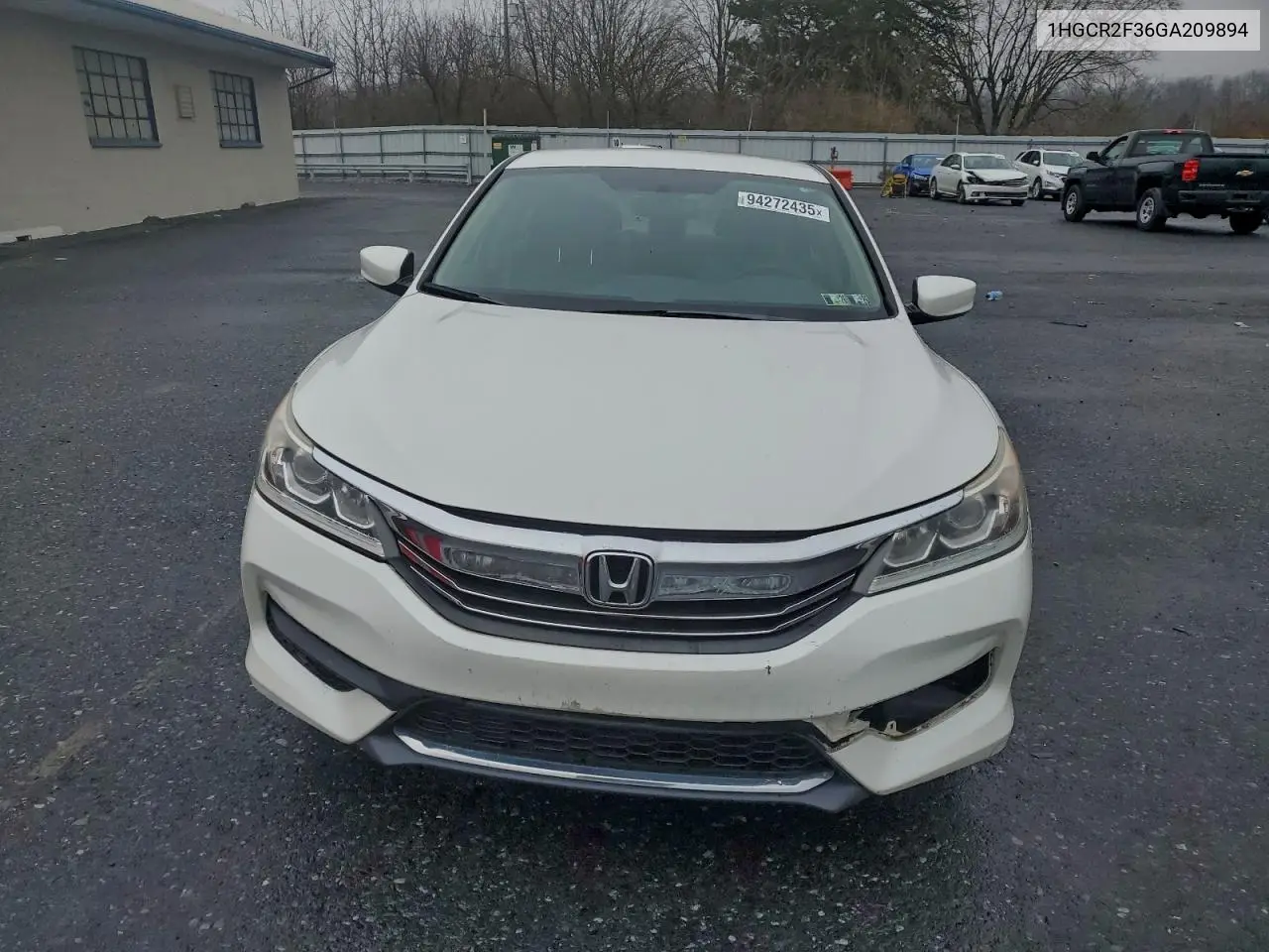 1HGCR2F36GA209894 2016 Honda Accord Lx