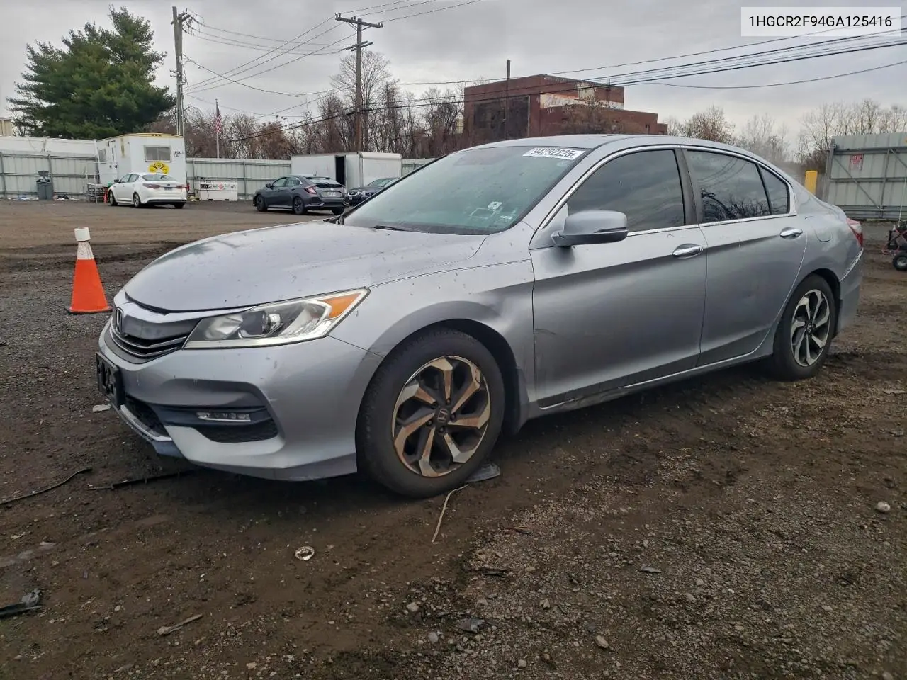 1HGCR2F94GA125416 2016 Honda Accord Exl