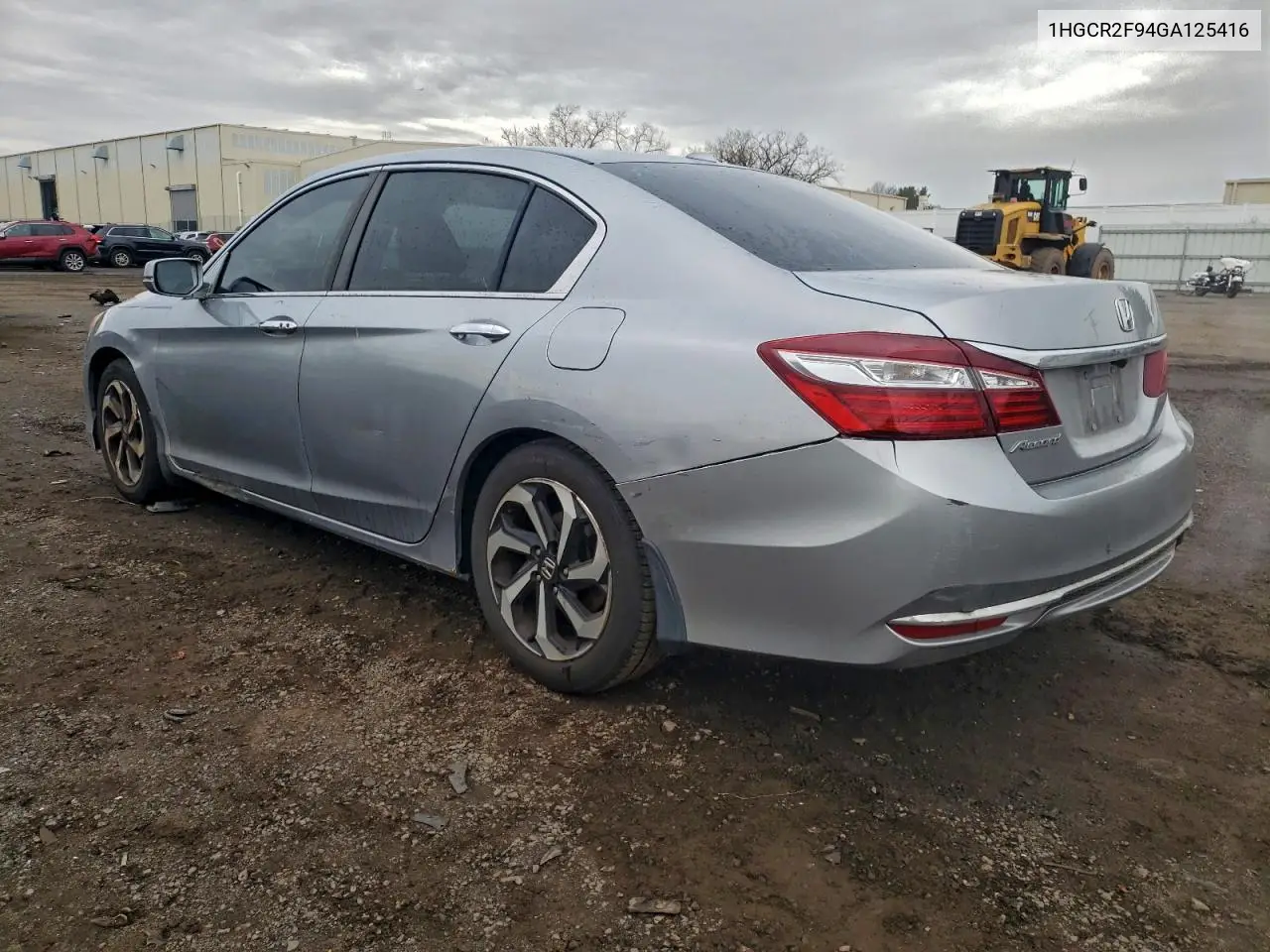 1HGCR2F94GA125416 2016 Honda Accord Exl