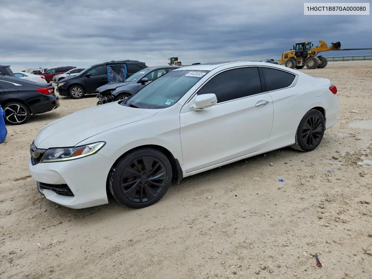 1HGCT1B87GA000080 2016 Honda Accord Exl