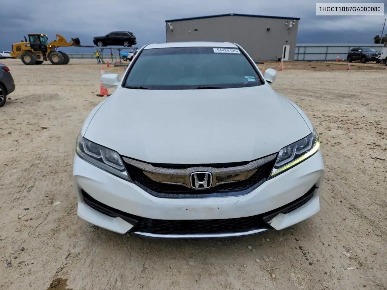 1HGCT1B87GA000080 2016 Honda Accord Exl