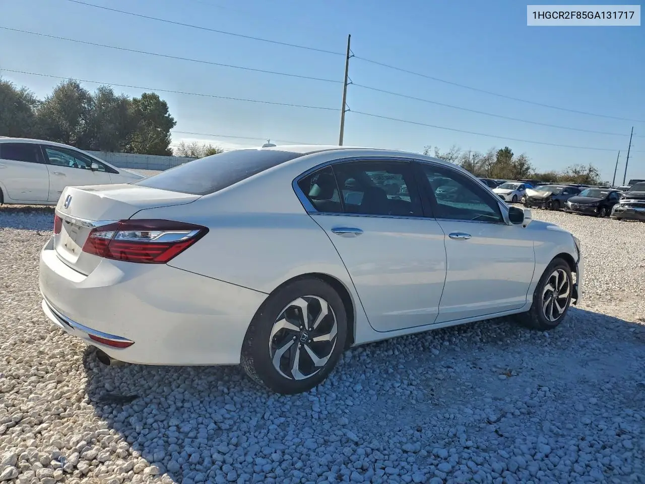 1HGCR2F85GA131717 2016 Honda Accord Exl