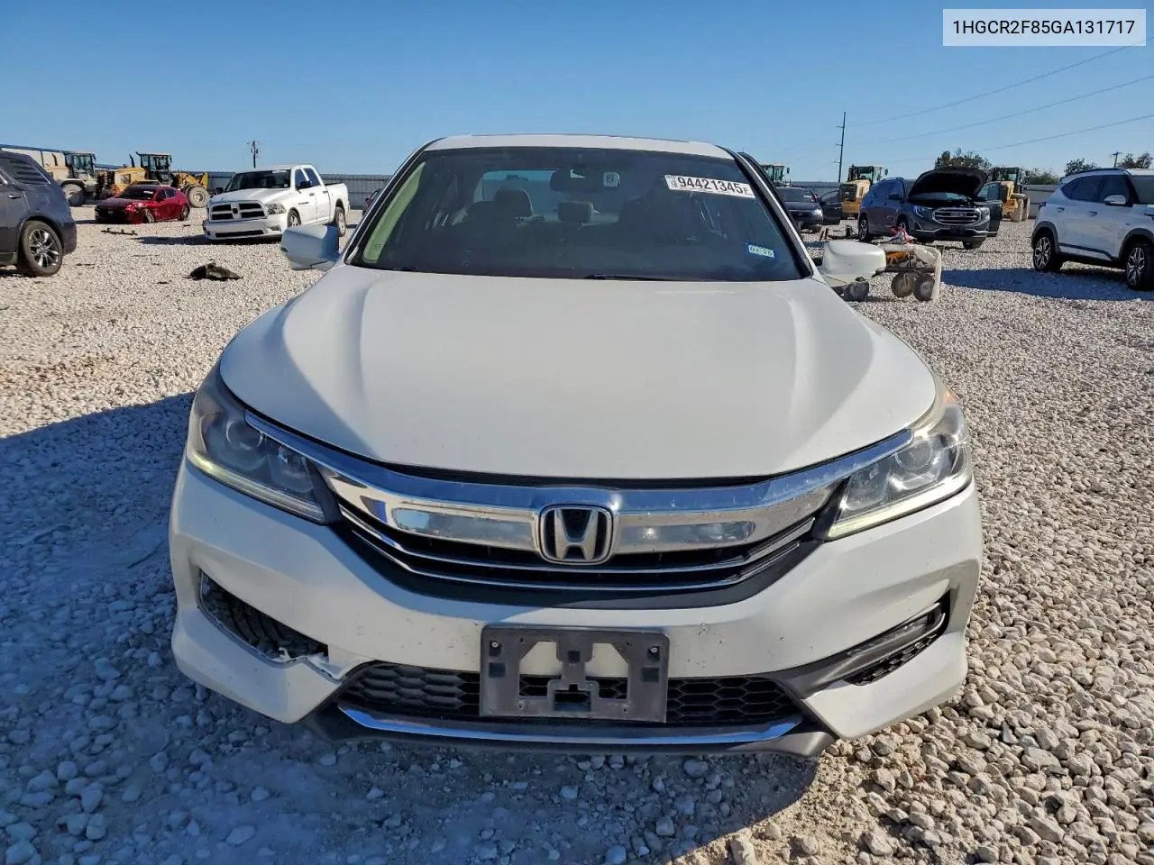 1HGCR2F85GA131717 2016 Honda Accord Exl