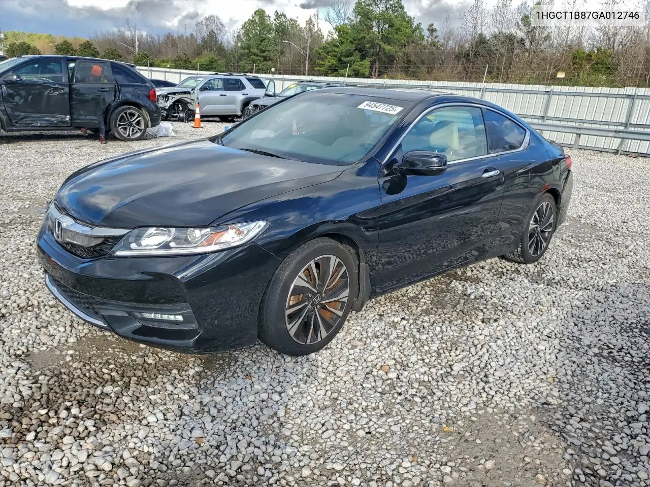 1HGCT1B87GA012746 2016 Honda Accord Exl