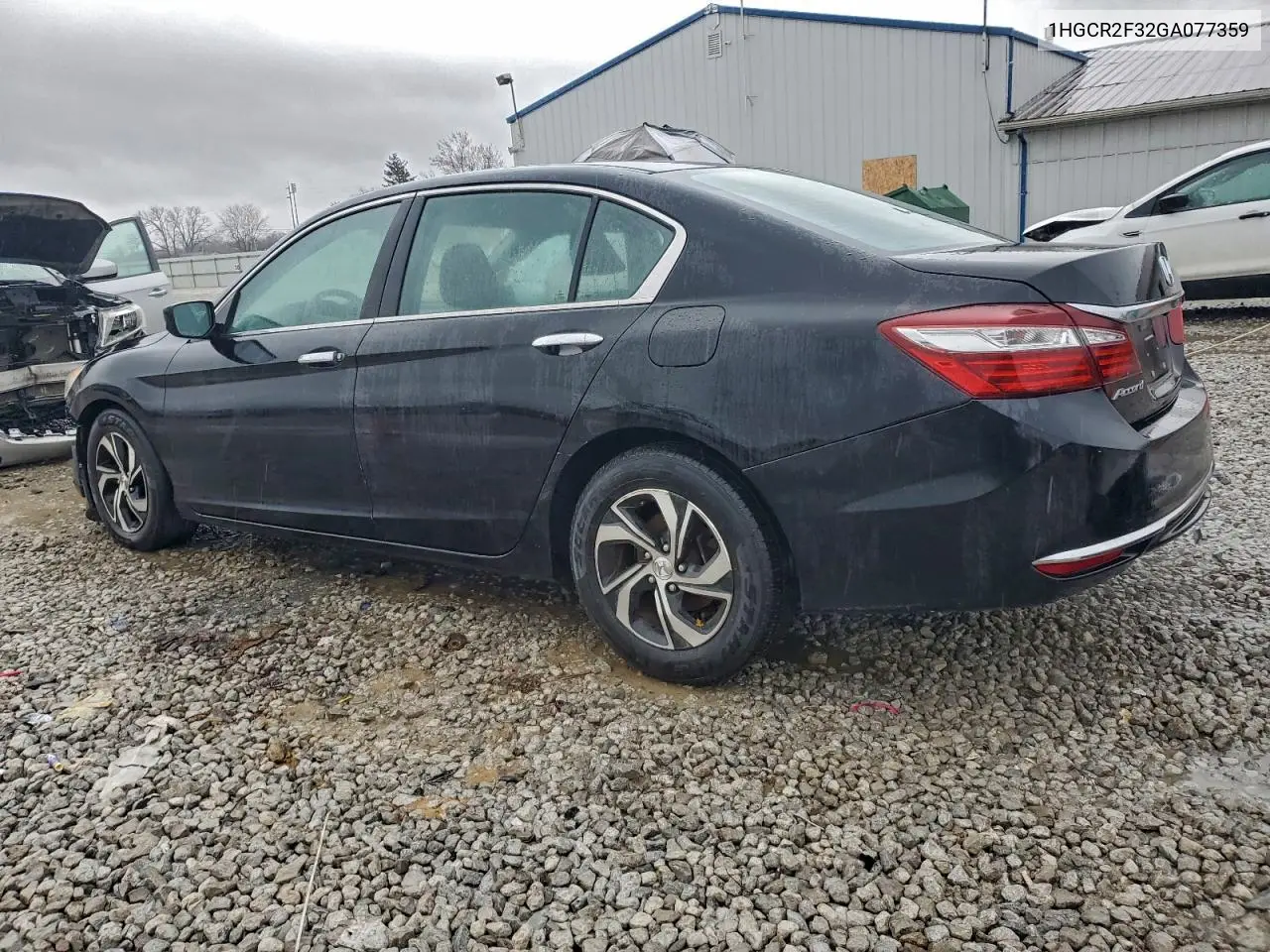 1HGCR2F32GA077359 2016 Honda Accord Lx