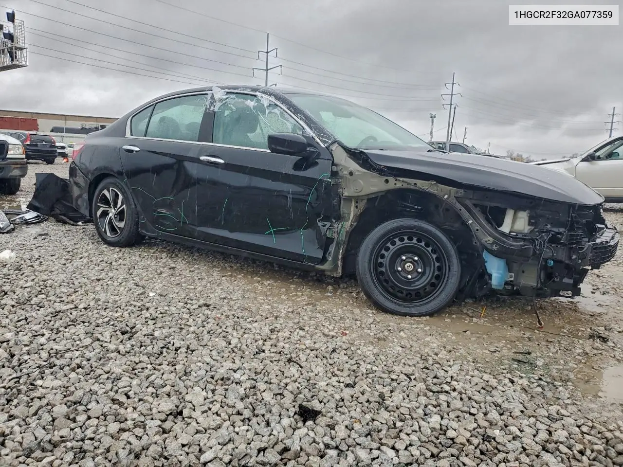 1HGCR2F32GA077359 2016 Honda Accord Lx