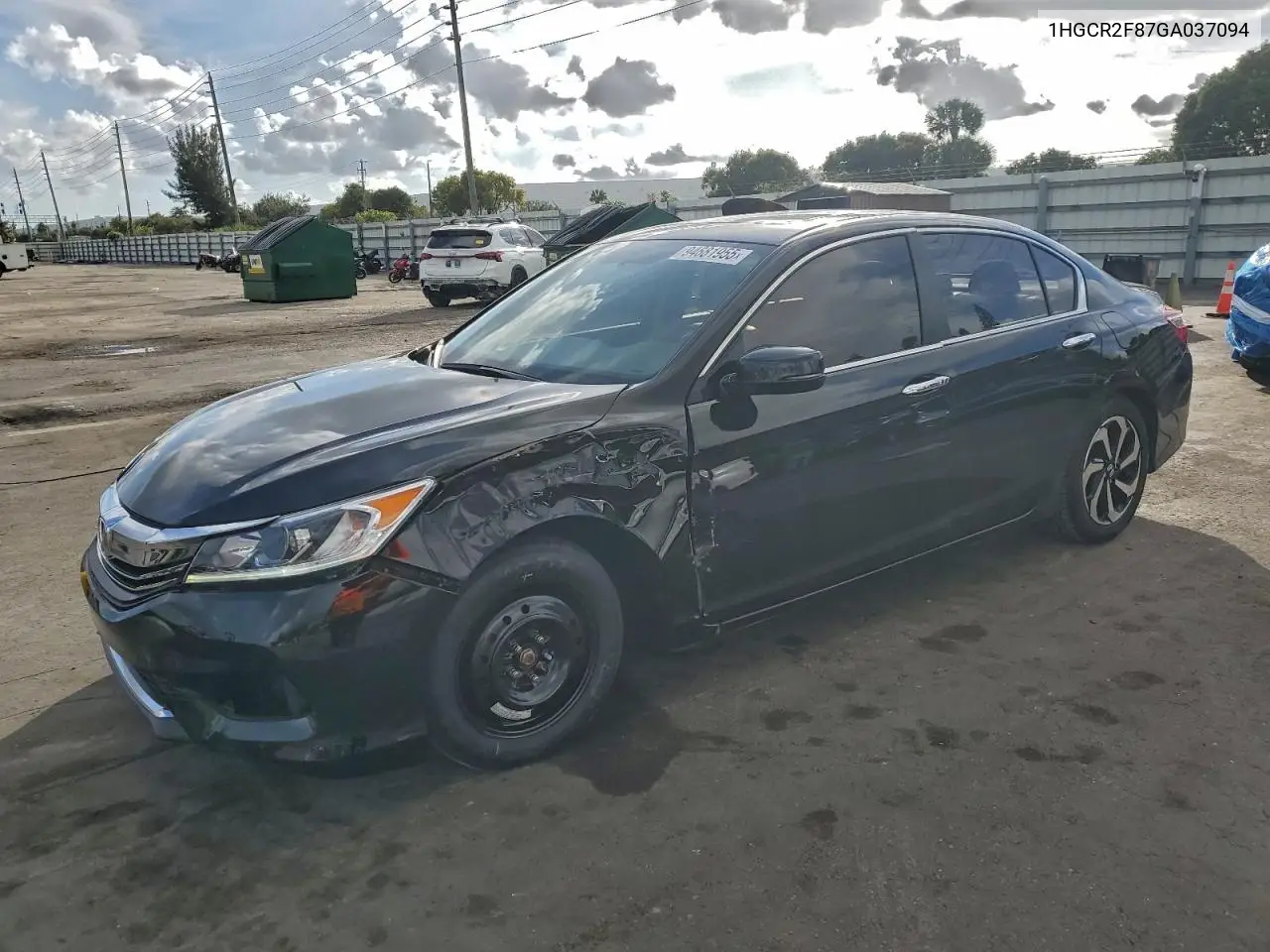 1HGCR2F87GA037094 2016 Honda Accord Exl