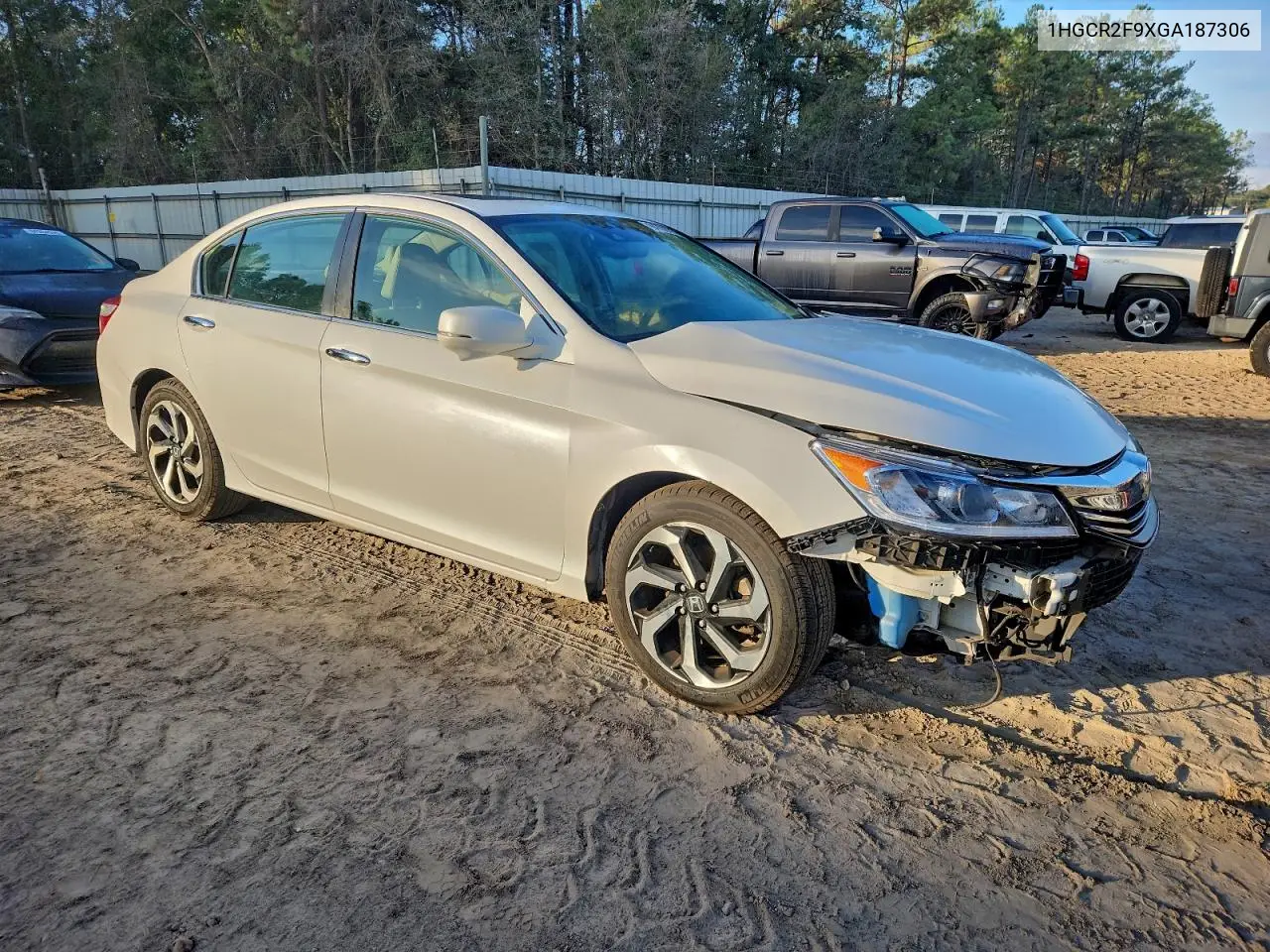 1HGCR2F9XGA187306 2016 Honda Accord Exl