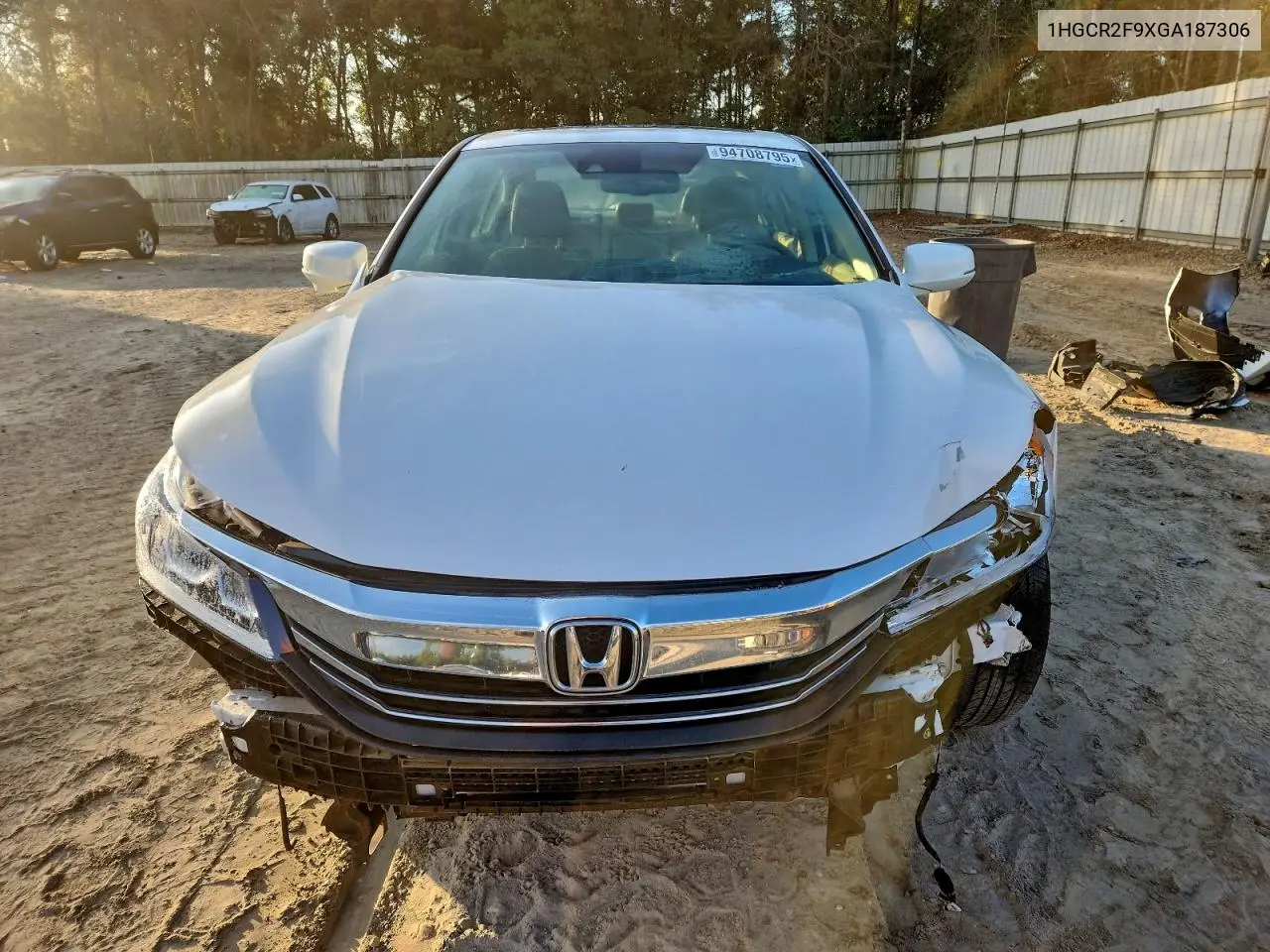 1HGCR2F9XGA187306 2016 Honda Accord Exl