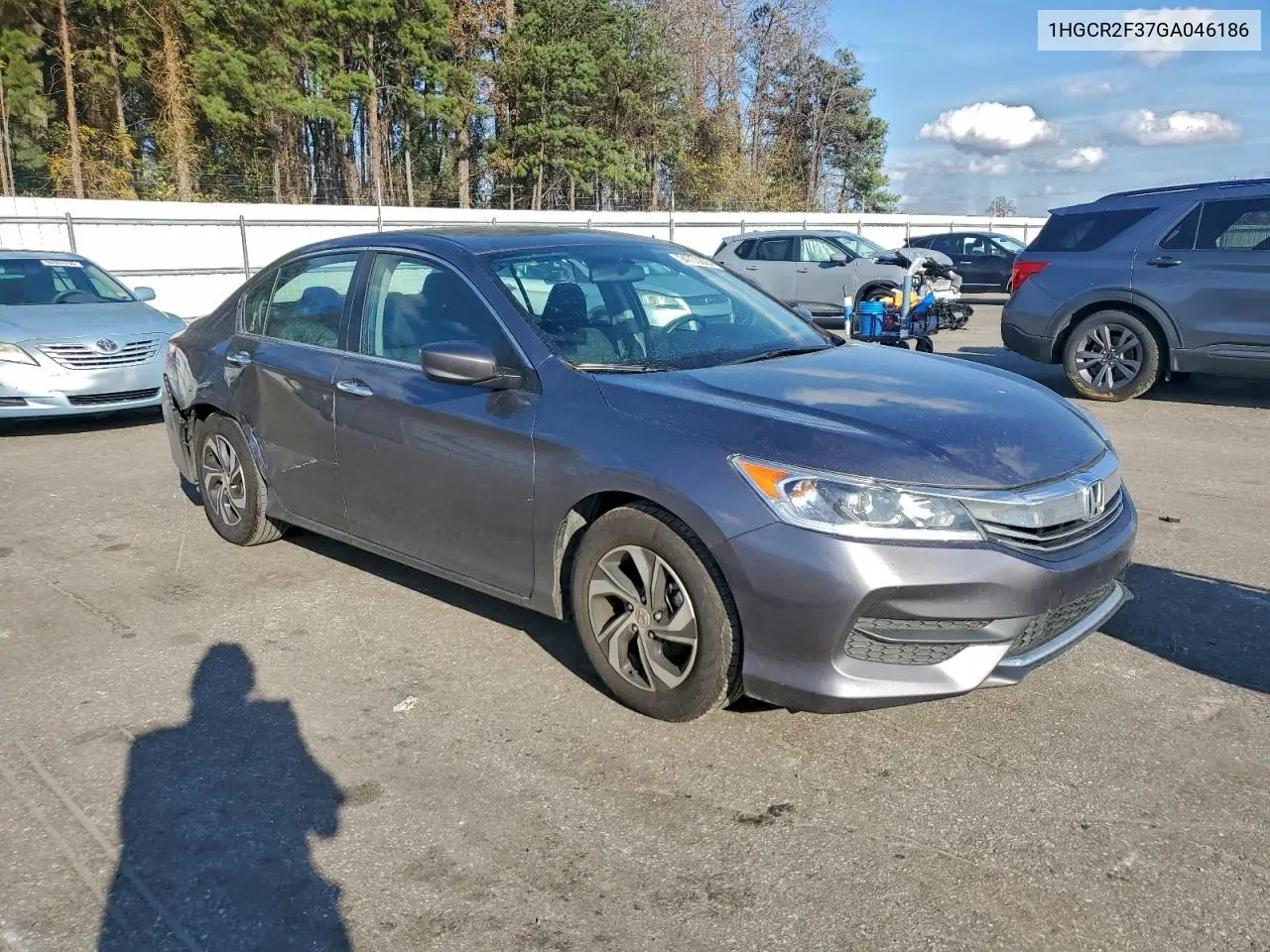 1HGCR2F37GA046186 2016 Honda Accord Lx