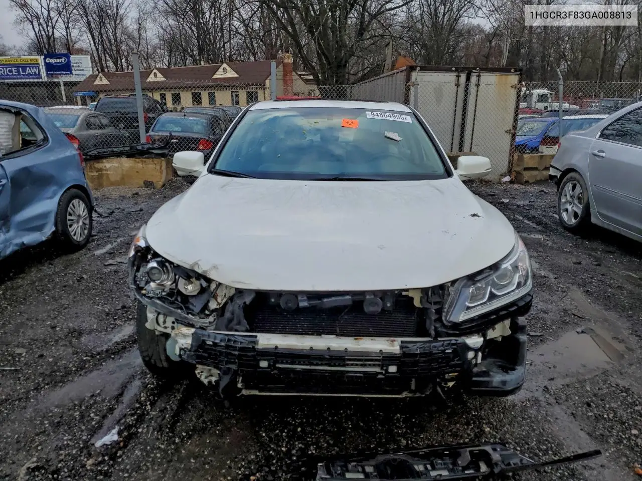 1HGCR3F83GA008813 2016 Honda Accord Exl