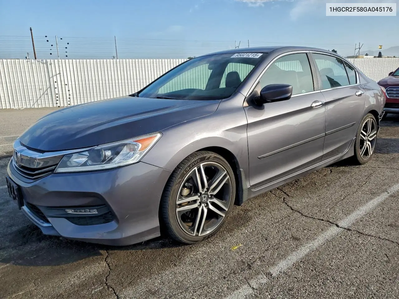 1HGCR2F58GA045176 2016 Honda Accord Sport