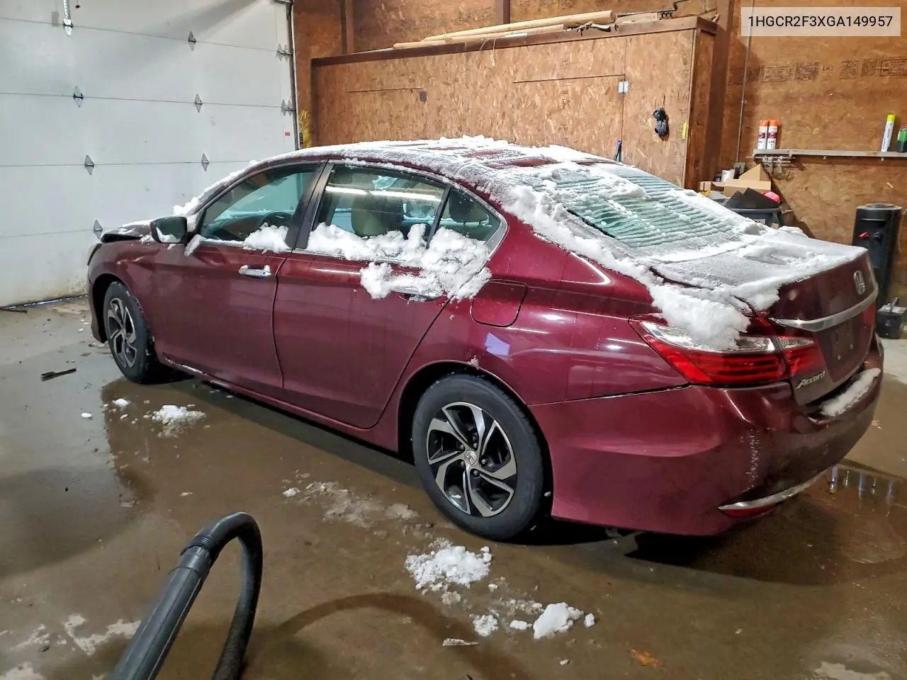1HGCR2F3XGA149957 2016 Honda Accord Lx