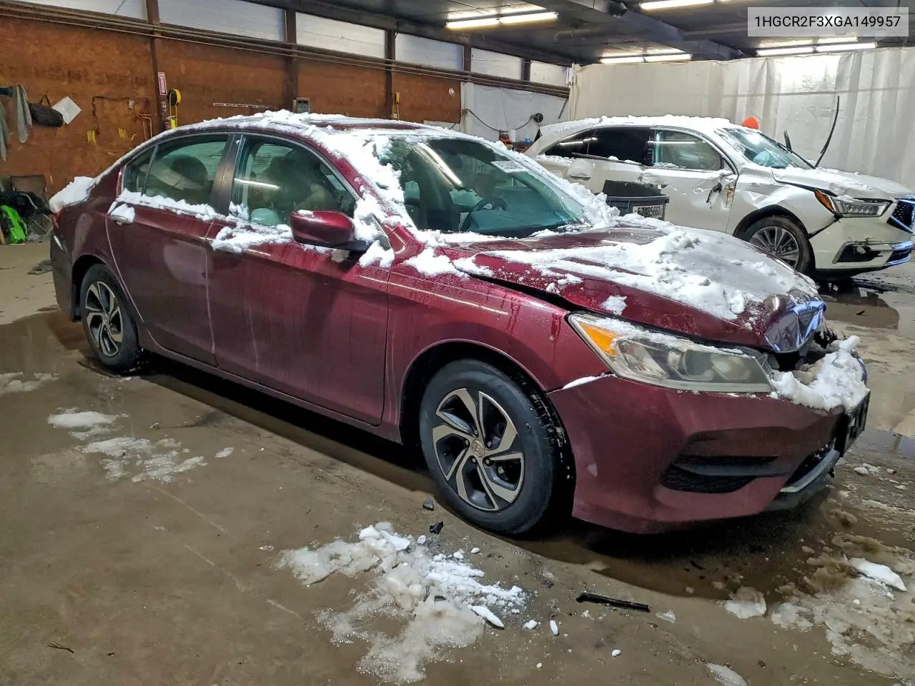 1HGCR2F3XGA149957 2016 Honda Accord Lx