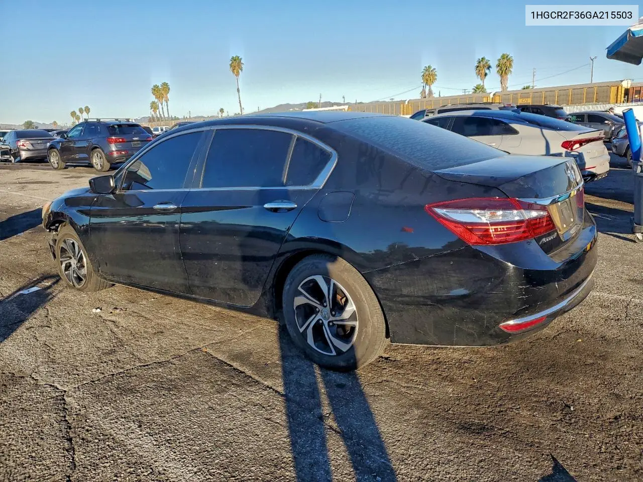 1HGCR2F36GA215503 2016 Honda Accord Lx
