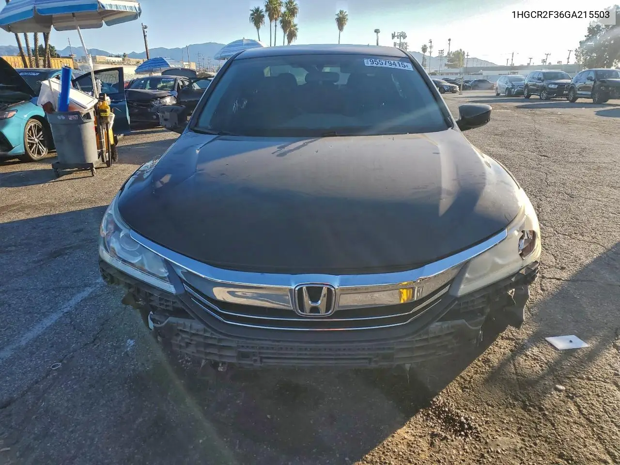 1HGCR2F36GA215503 2016 Honda Accord Lx