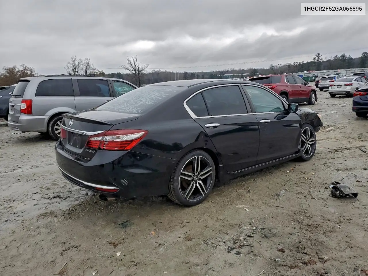 1HGCR2F52GA066895 2016 Honda Accord Sport