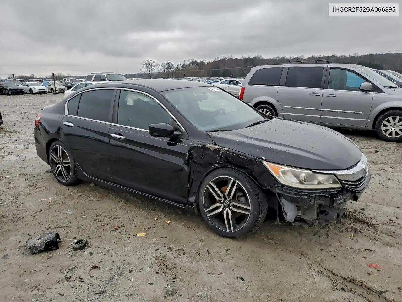 1HGCR2F52GA066895 2016 Honda Accord Sport