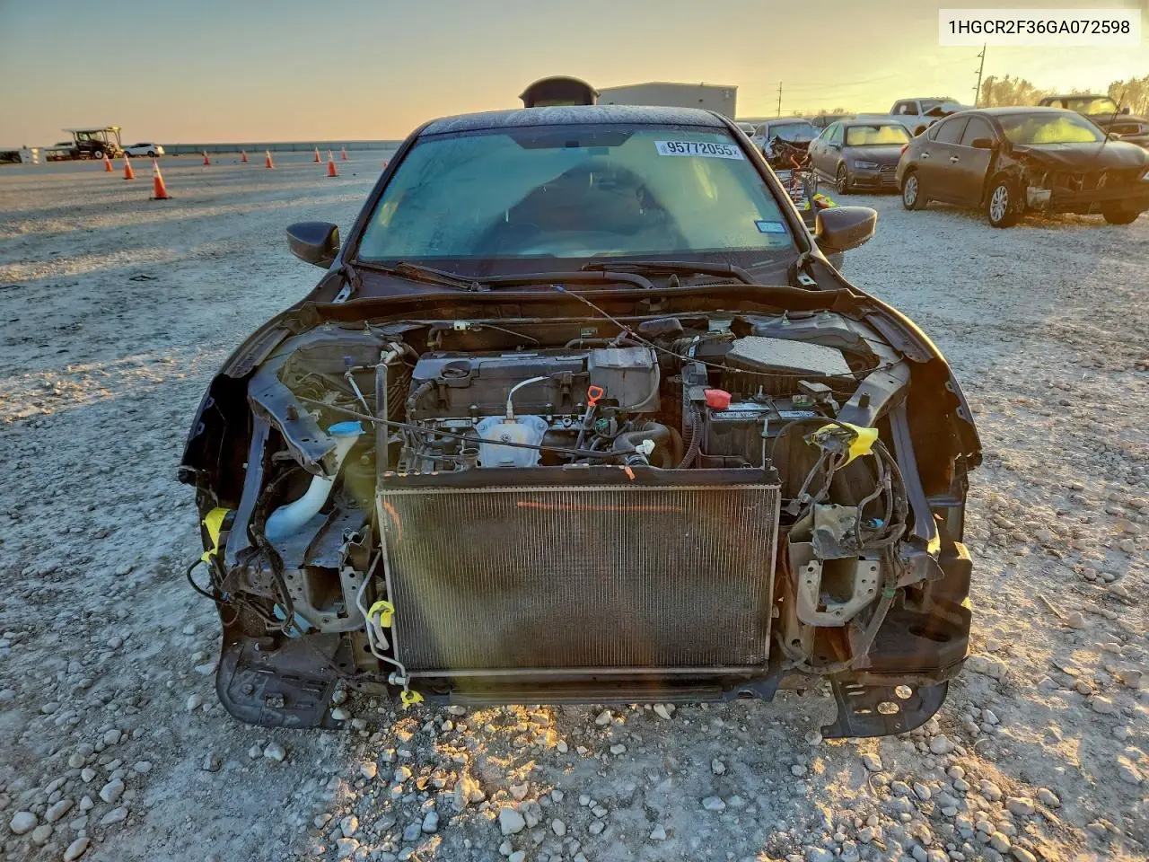 1HGCR2F36GA072598 2016 Honda Accord Lx