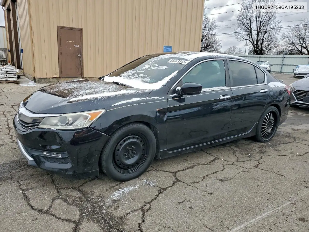 1HGCR2F59GA195233 2016 Honda Accord Sport