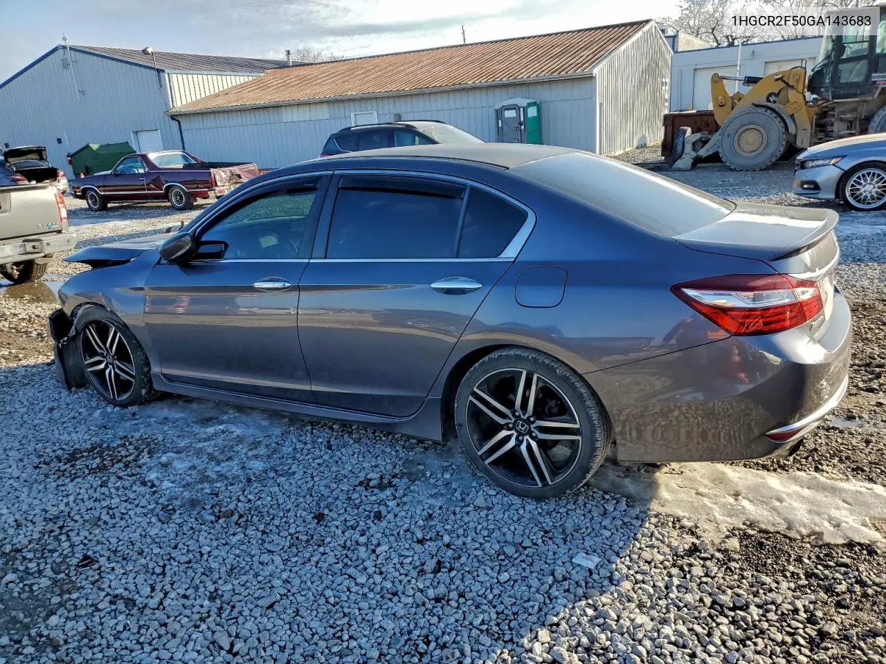 1HGCR2F50GA143683 2016 Honda Accord Sport