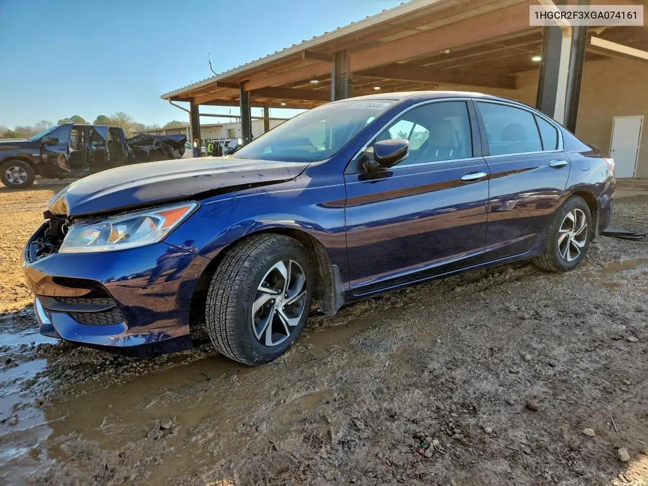 1HGCR2F3XGA074161 2016 Honda Accord Lx