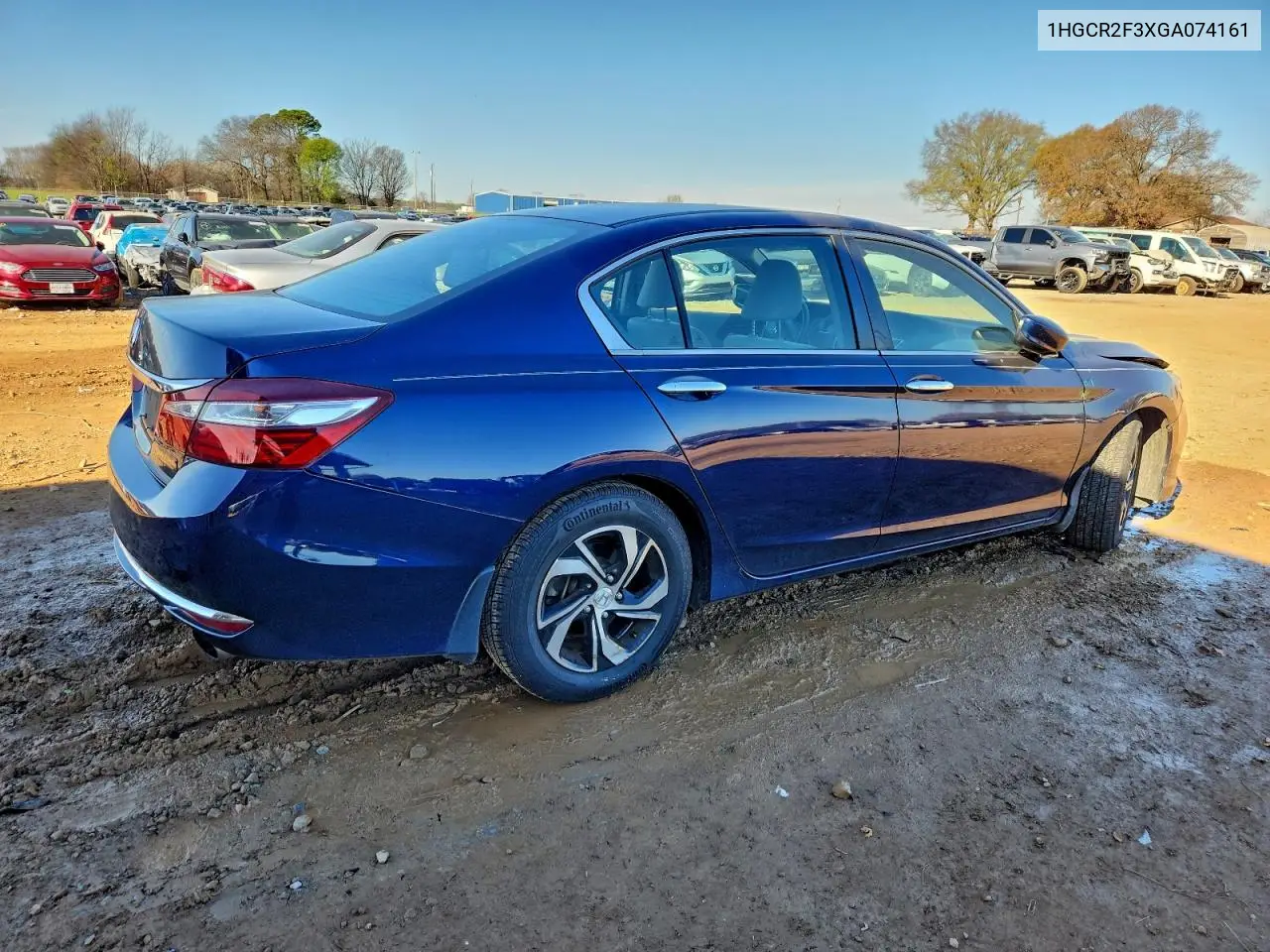 1HGCR2F3XGA074161 2016 Honda Accord Lx