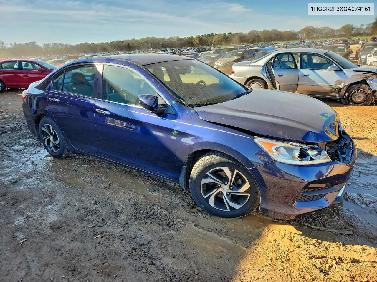 1HGCR2F3XGA074161 2016 Honda Accord Lx