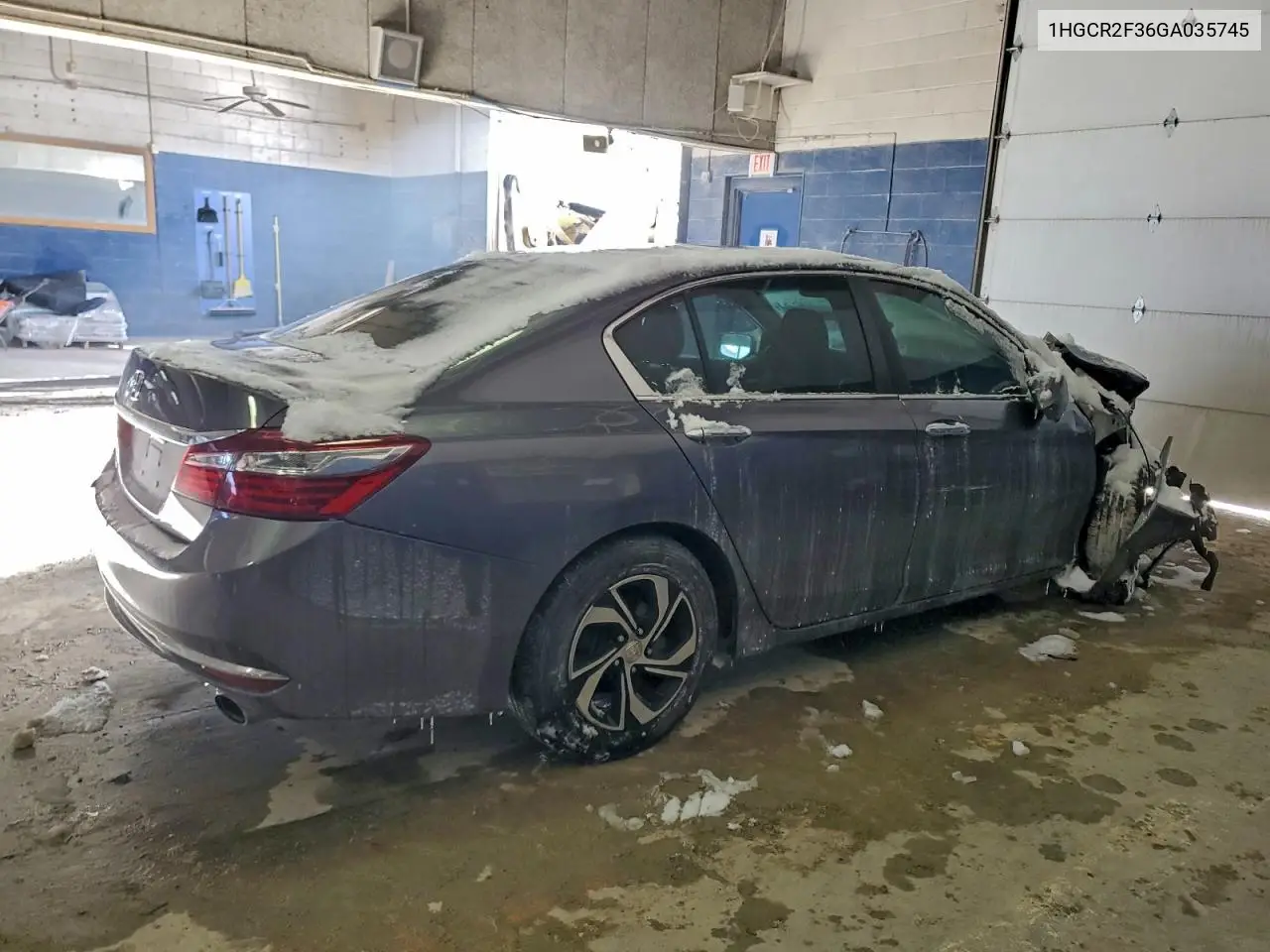 1HGCR2F36GA035745 2016 Honda Accord Lx