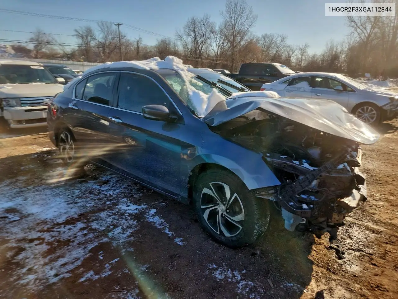 1HGCR2F3XGA112844 2016 Honda Accord Lx