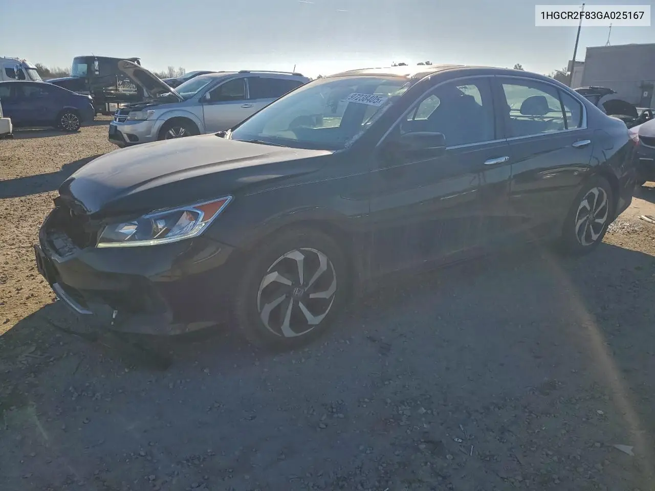 1HGCR2F83GA025167 2016 Honda Accord Exl