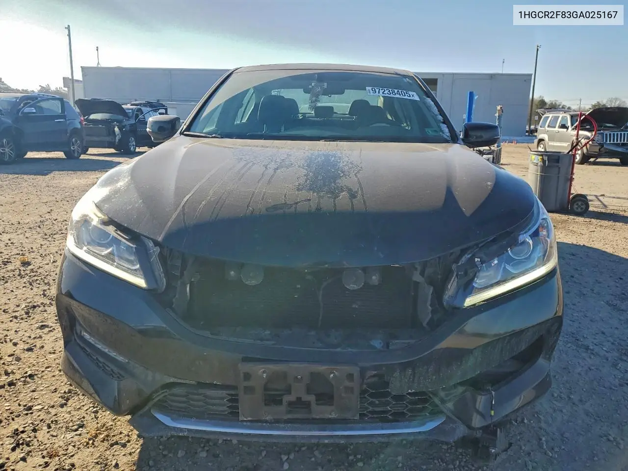 1HGCR2F83GA025167 2016 Honda Accord Exl
