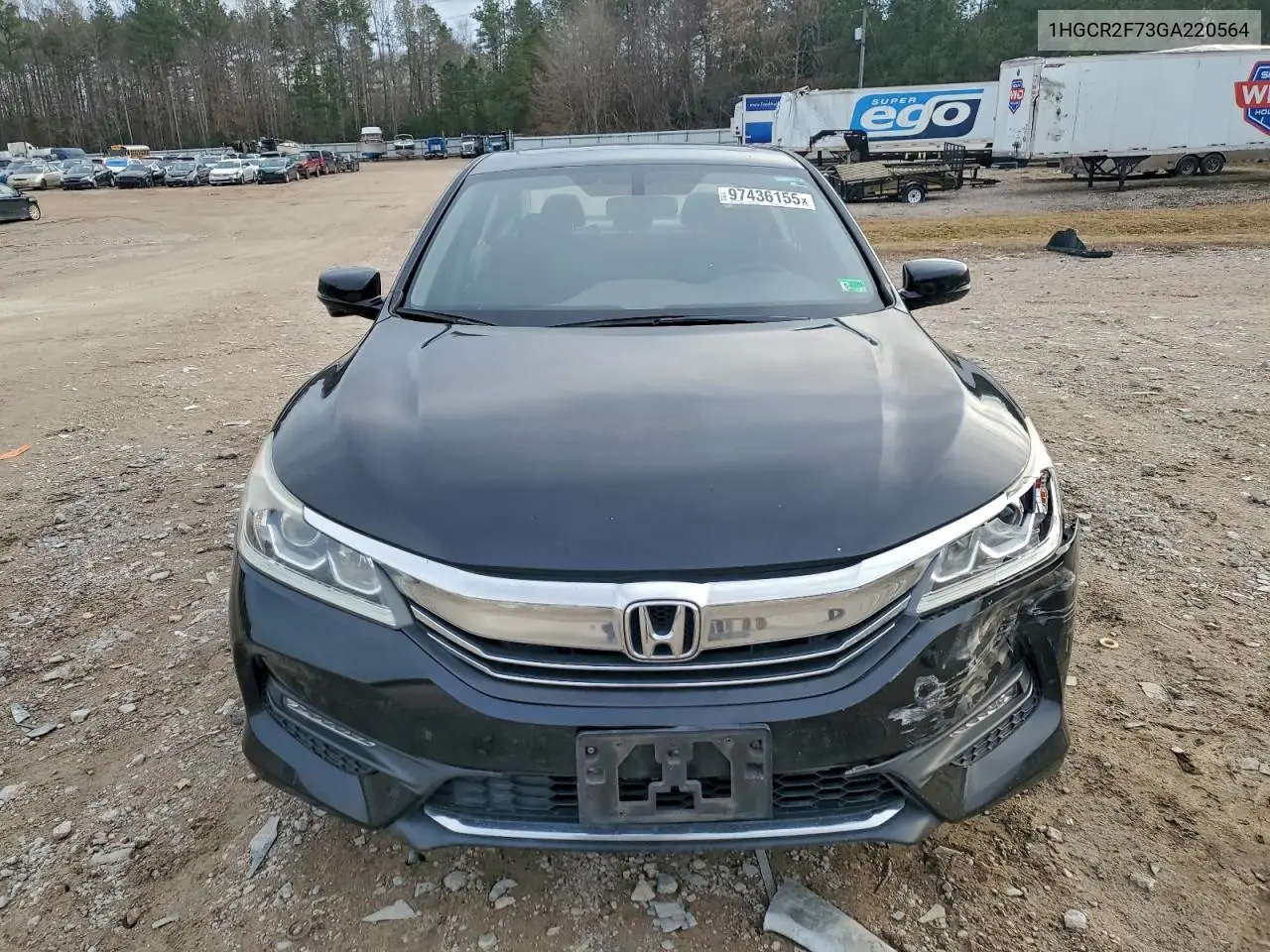 1HGCR2F73GA220564 2016 Honda Accord Ex