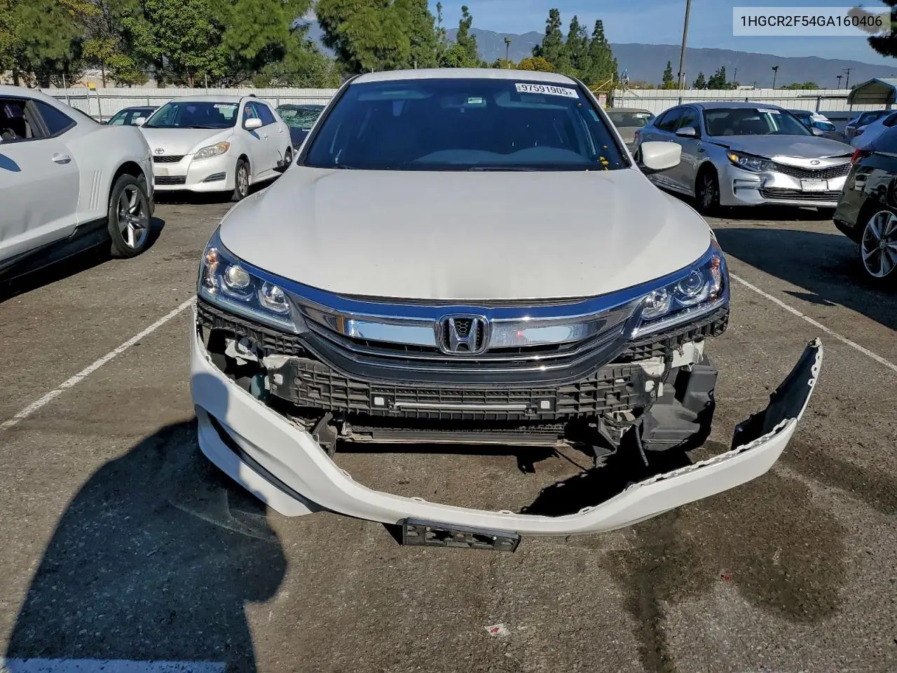 1HGCR2F54GA160406 2016 Honda Accord Sport