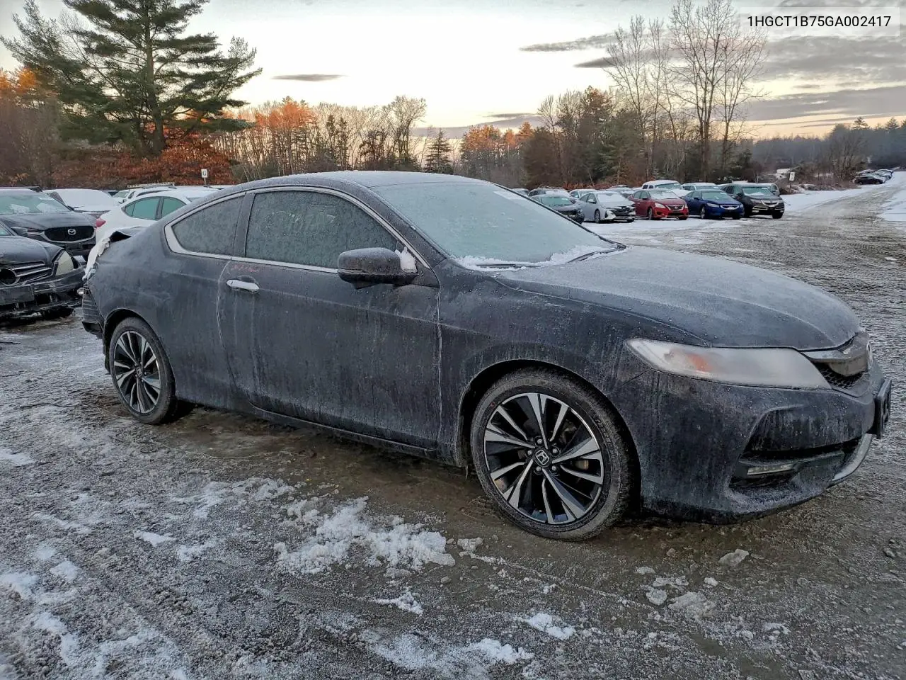 1HGCT1B75GA002417 2016 Honda Accord Ex