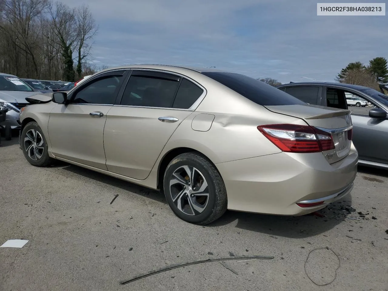 2017 Honda Accord Lx VIN: 1HGCR2F38HA038213 Lot: 48332694