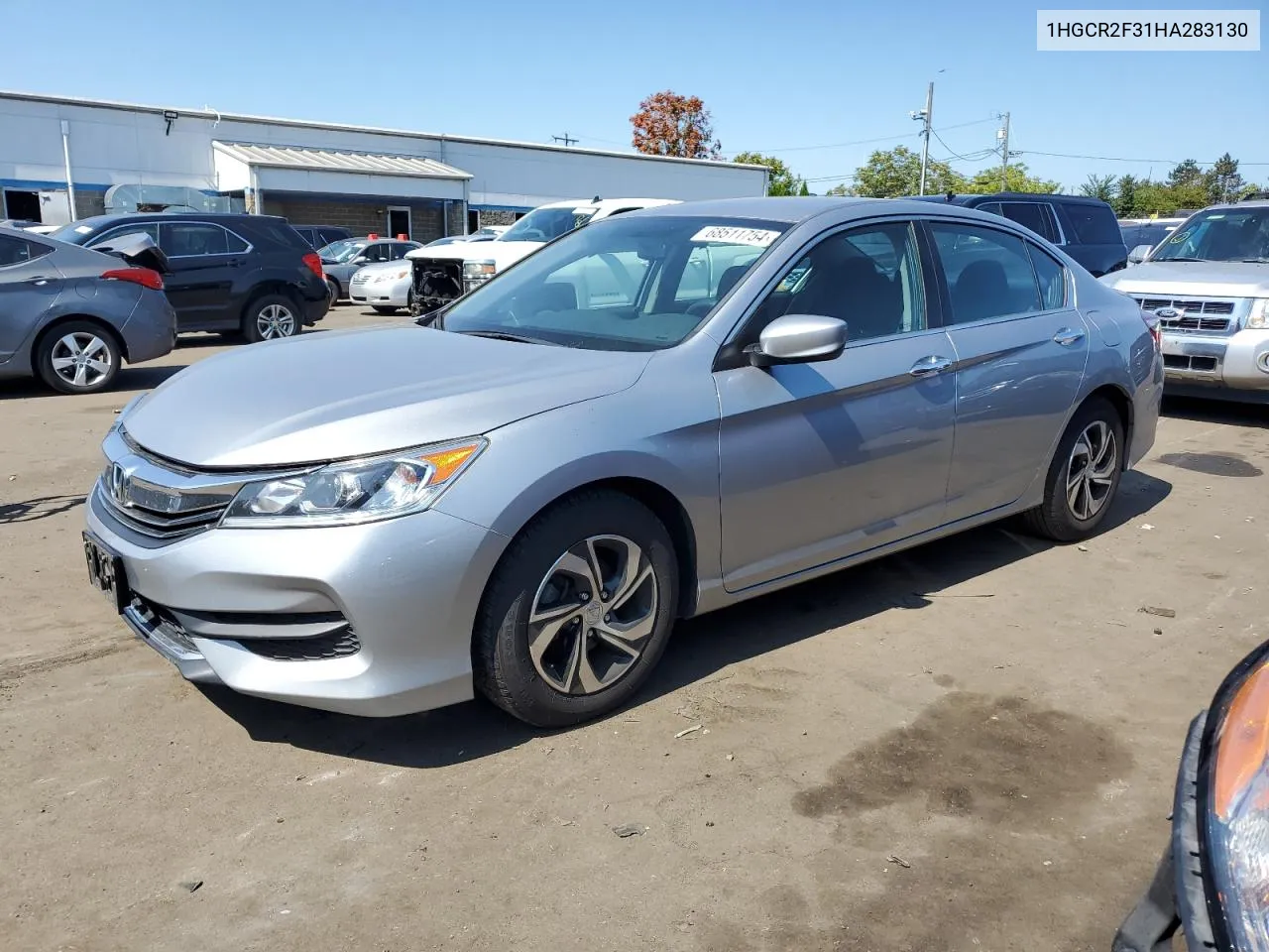 1HGCR2F31HA283130 2017 Honda Accord Lx