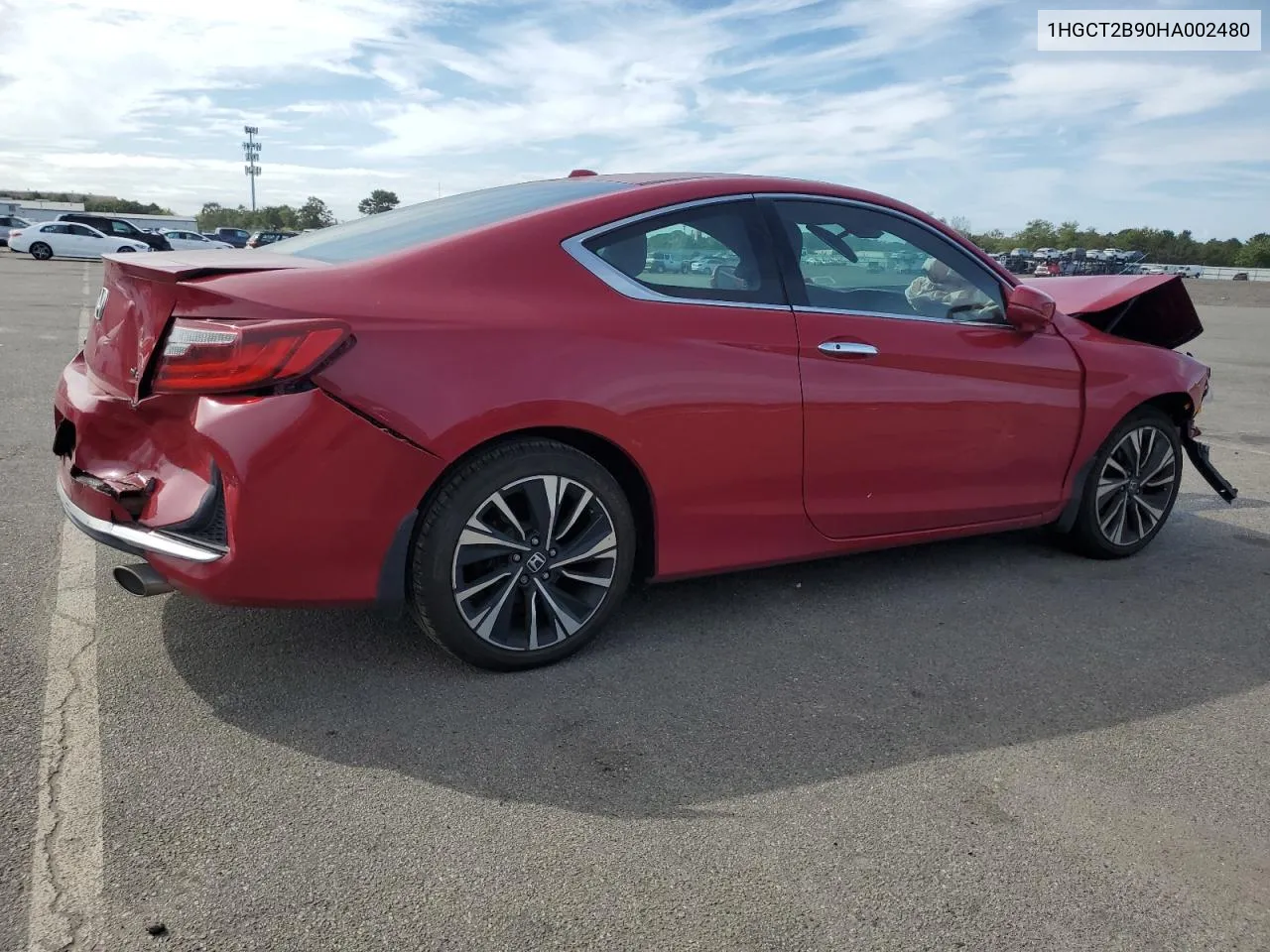 1HGCT2B90HA002480 2017 Honda Accord Exl