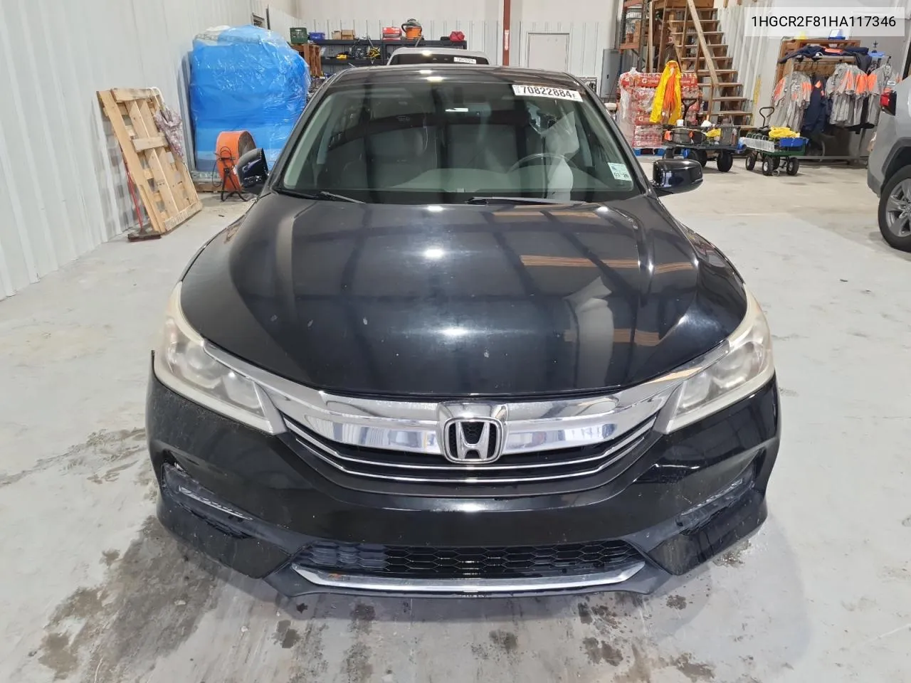 2017 Honda Accord Exl VIN: 1HGCR2F81HA117346 Lot: 70822884