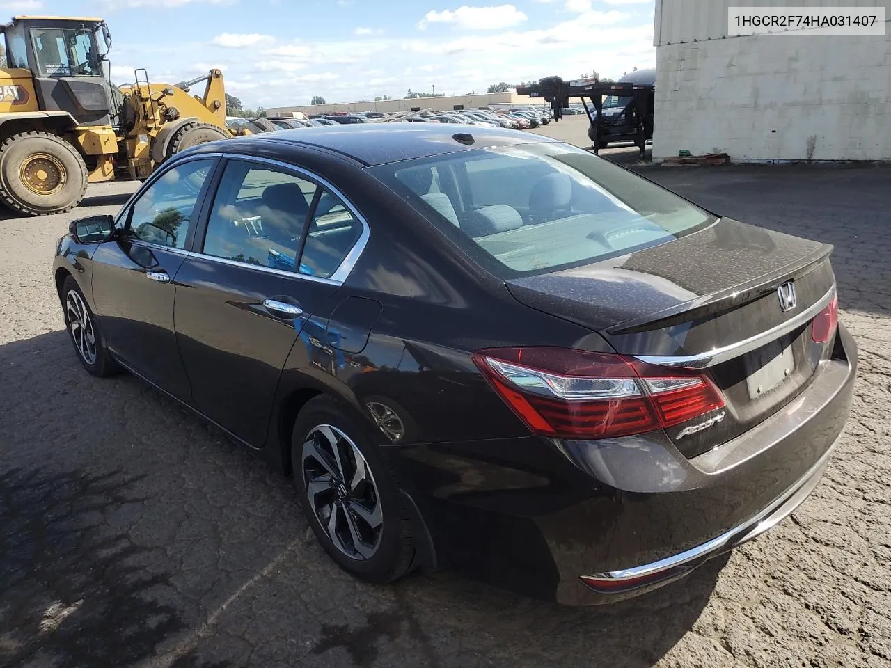 2017 Honda Accord Ex VIN: 1HGCR2F74HA031407 Lot: 72629004