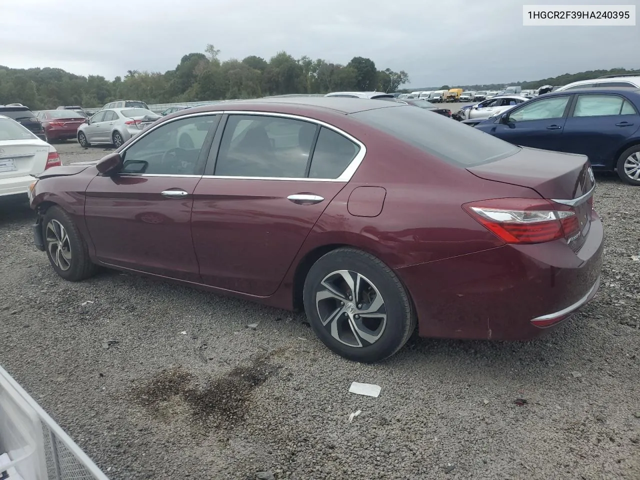 1HGCR2F39HA240395 2017 Honda Accord Lx