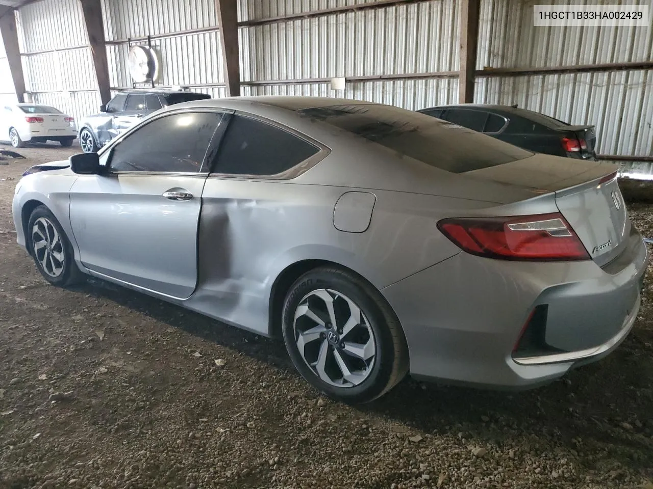 1HGCT1B33HA002429 2017 Honda Accord Lx-S