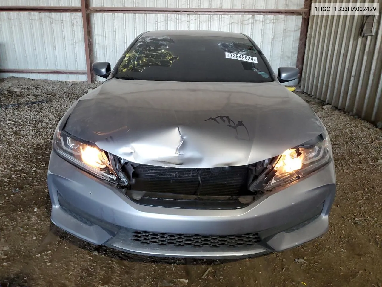 1HGCT1B33HA002429 2017 Honda Accord Lx-S