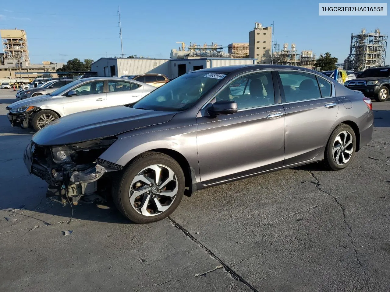 2017 Honda Accord Exl VIN: 1HGCR3F87HA016558 Lot: 73031984