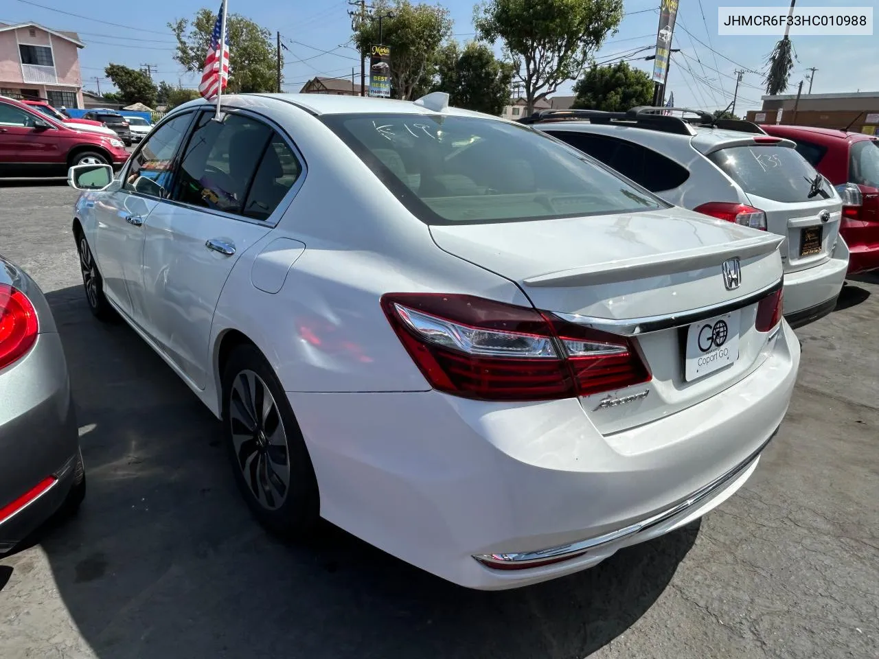 JHMCR6F33HC010988 2017 Honda Accord Hybrid