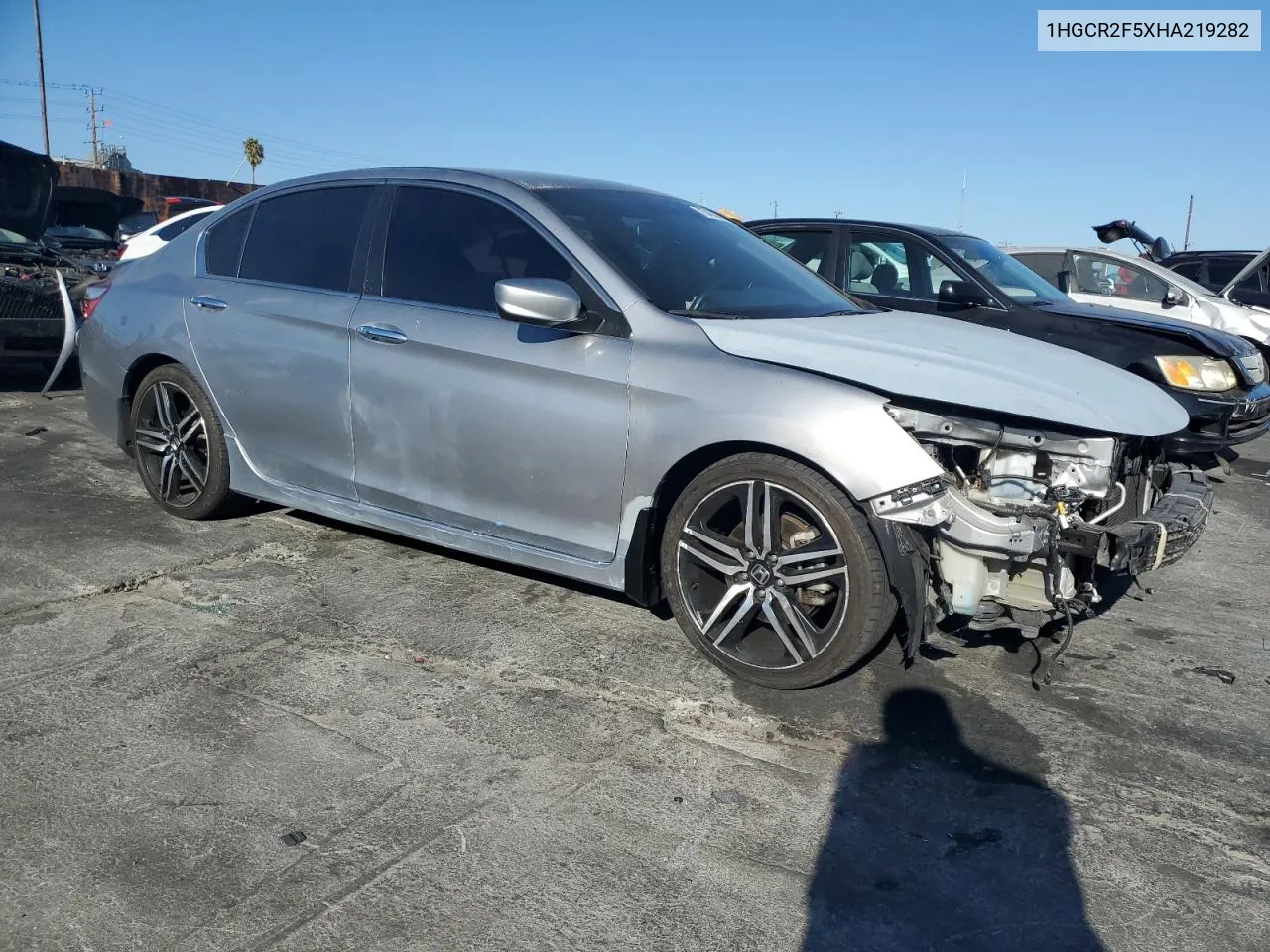 1HGCR2F5XHA219282 2017 Honda Accord Sport