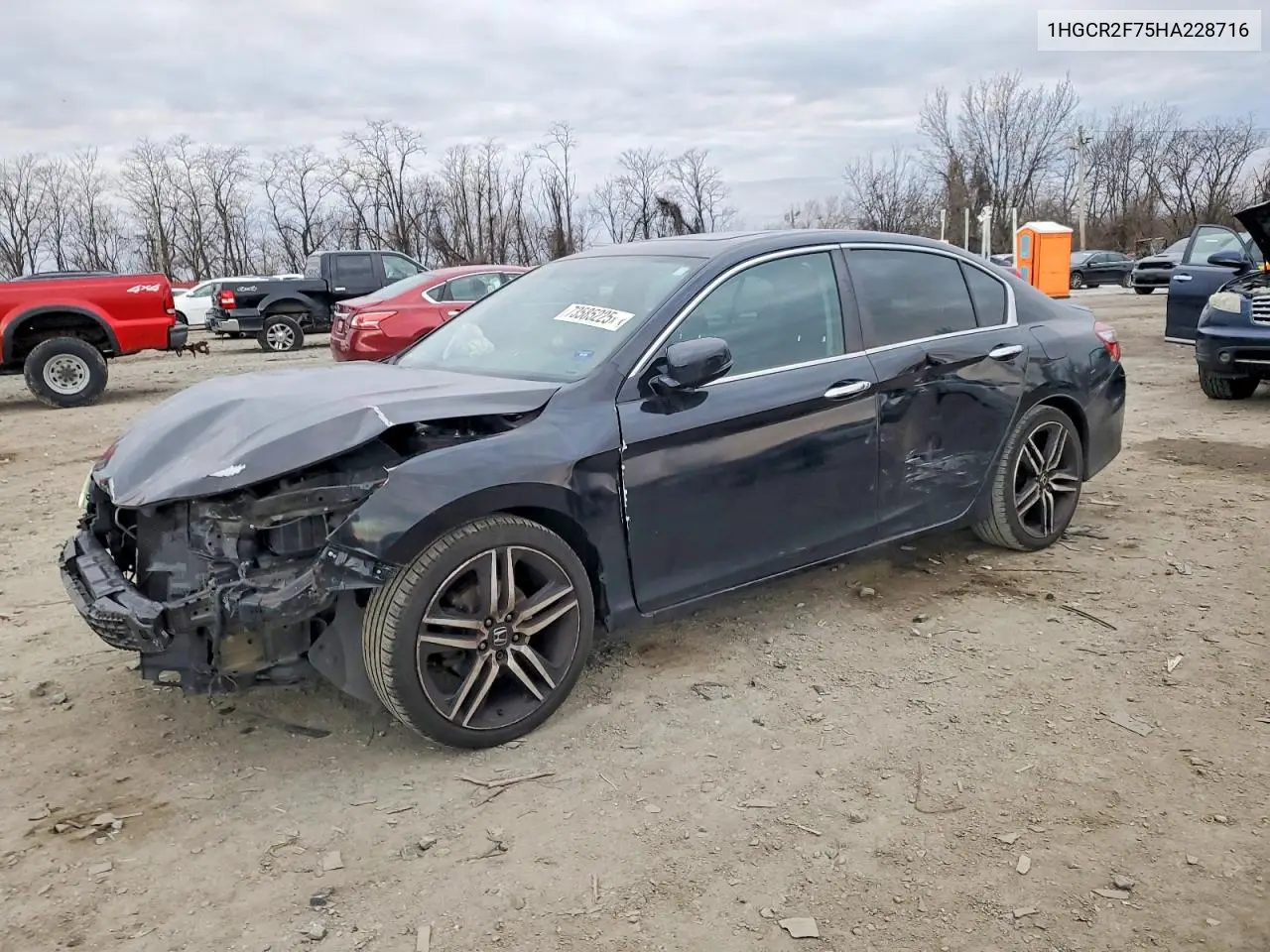 1HGCR2F75HA228716 2017 Honda Accord Ex